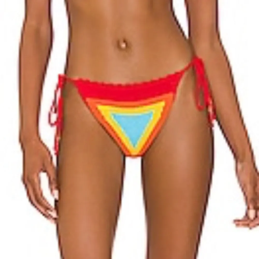 Anthropologie Fiorucci crochet bikini bottoms only size small